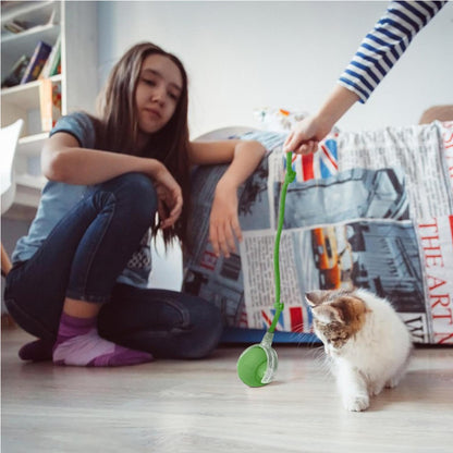 Interactive Electric Cat Ball Toy – Self-Rolling Motion Toy for Cats & Dogs